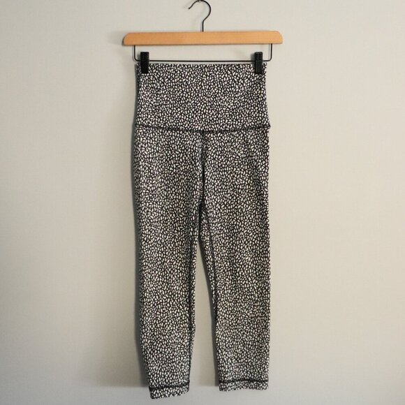 Lululemon Women's Sz 4 Wunder Under High Rise Stretch Skinny Activewear Leggings - Picture 1 of 11